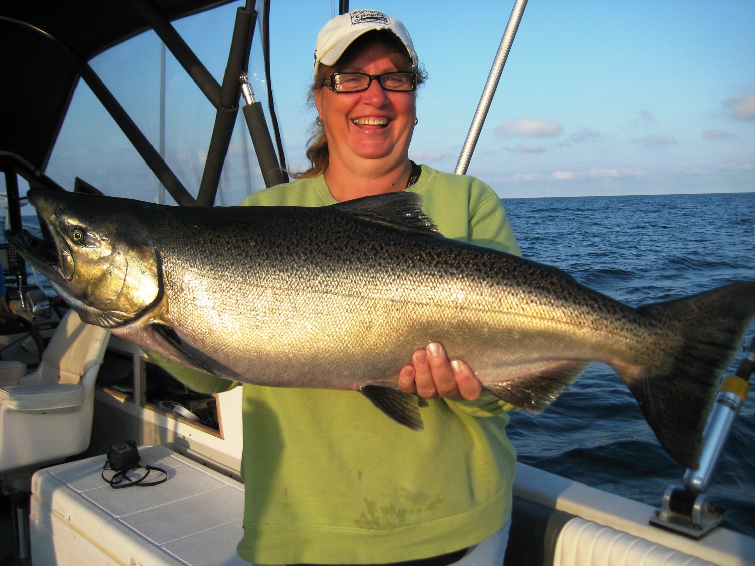 Successful King Salmon Fishing on Lake Ontario FishNY